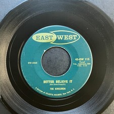 The Kingsmen, Better Believe