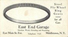 Blotter, East End Garage